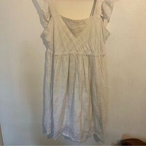 Vineyard Vines White Sleeveless Dress